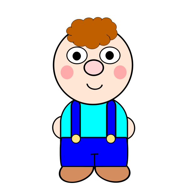 Animated boy image | Free SVG