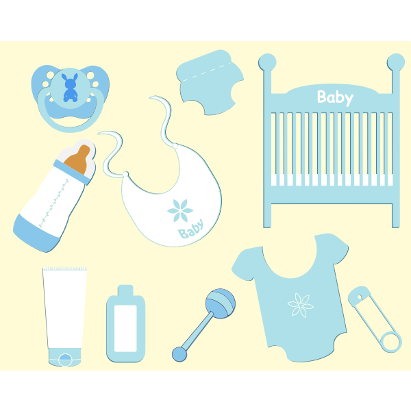 Download Baby Boy Accessories Free Svg