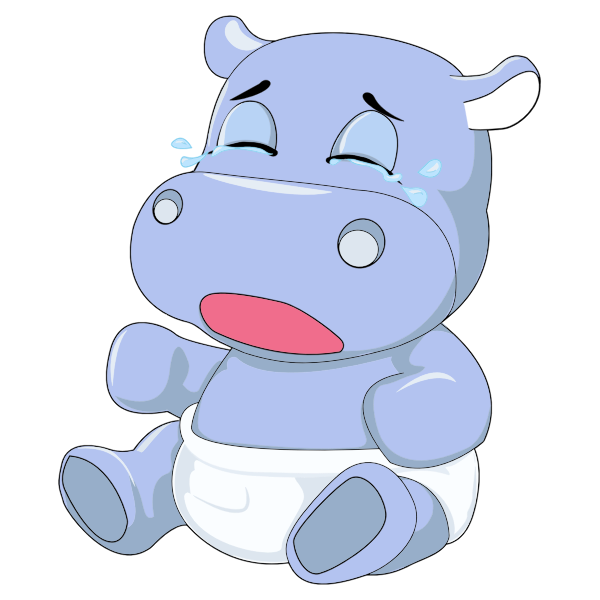Baby Hippo Crying