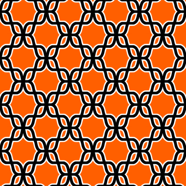 Background orange pattern
