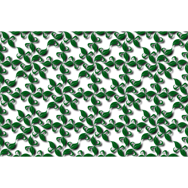 Leafy motif wallpaper