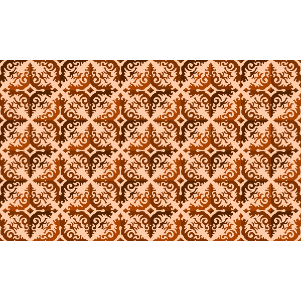 Brownish pattern on tiled wallpaper