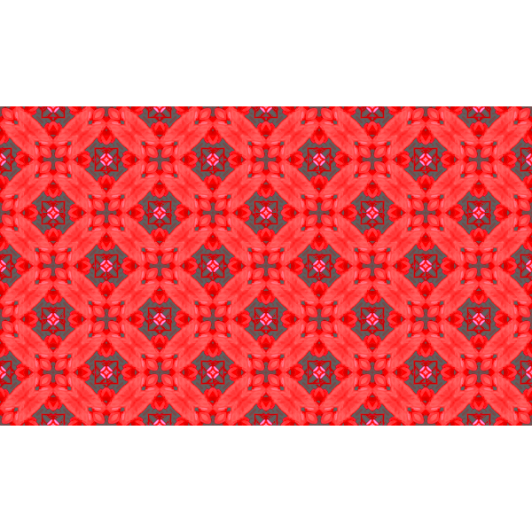 Background pattern in red details