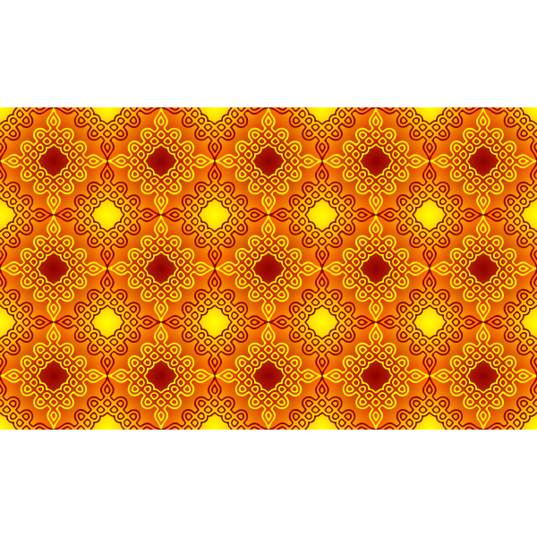 Background pattern with orange details