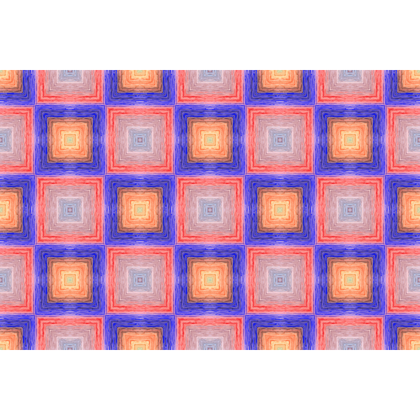 Background pattern with colorful squares