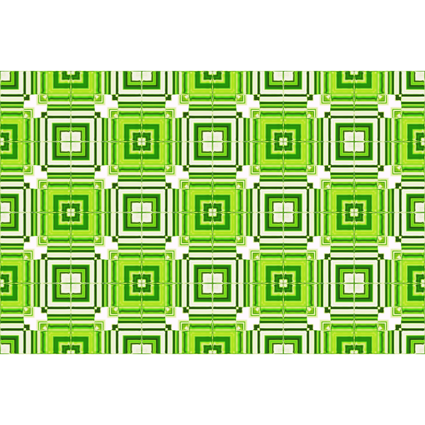 Background pattern in green tiles