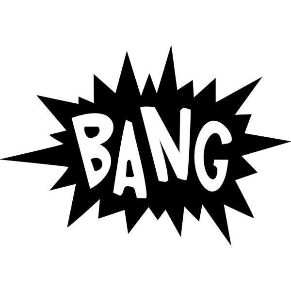 Bang callout vector drawing | Free SVG