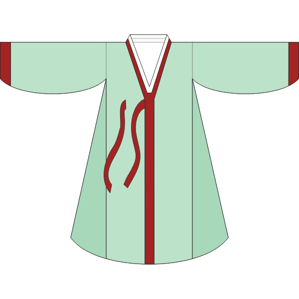 Traditional Japanse clothes | Free SVG