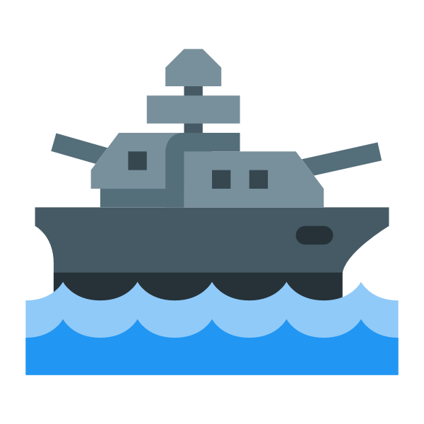 Battleship drawing