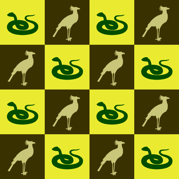 Bird and snake image