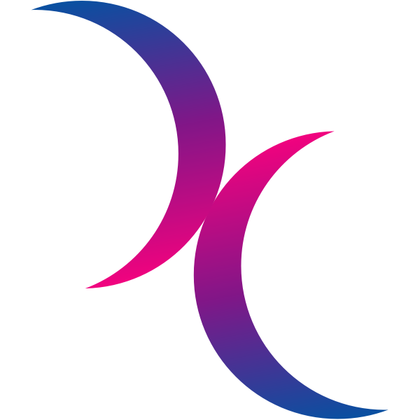 Bisexual moon symbol