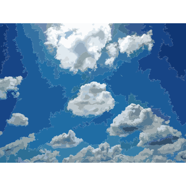 Blue Sky Big Clouds 2015081223