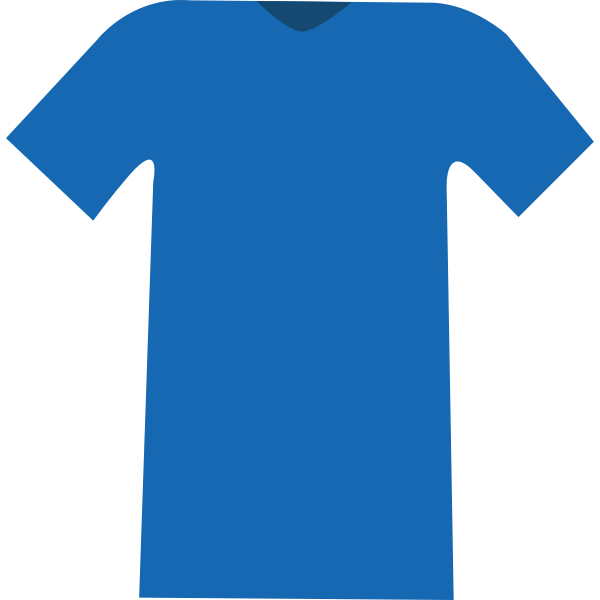 Blue T-shirt | Free SVG