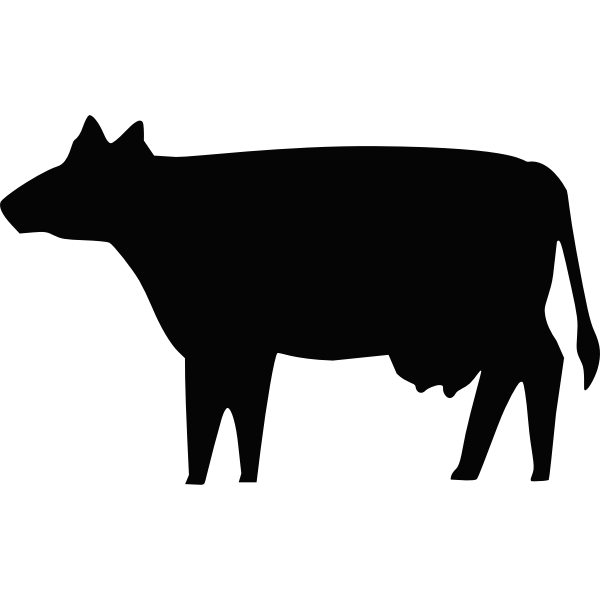 Download Cow Silhouette Vector Free Svg