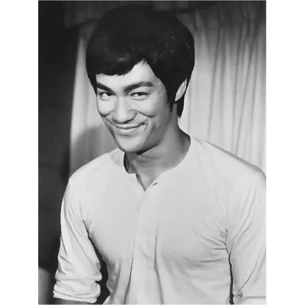 Bruce Lee 1973 | Free SVG