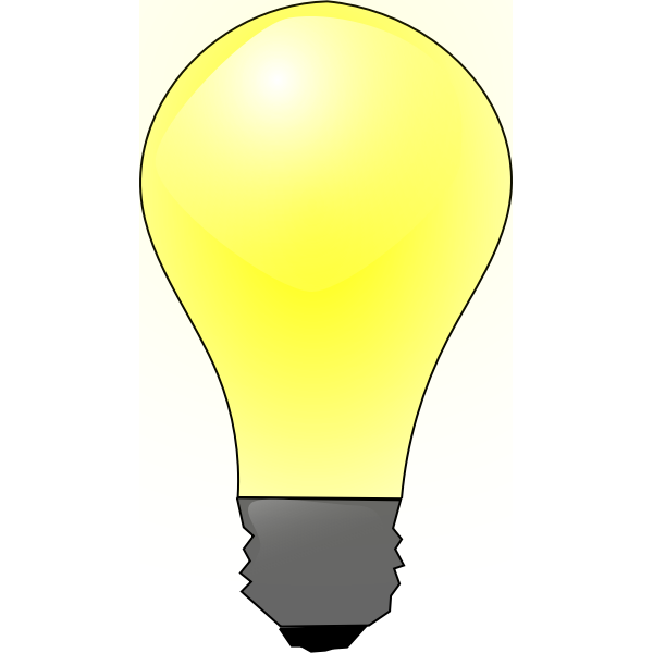 Bulb with light