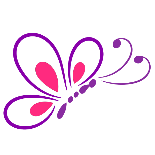 Butterfly Line Art 2 | Free SVG