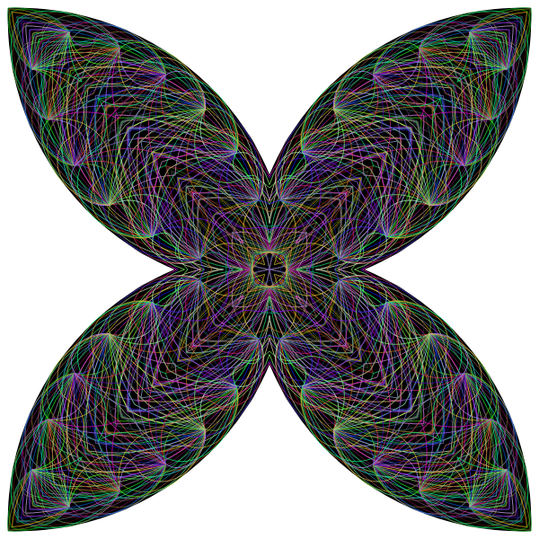 3D Butterfly Mandala Svg Free Design - Layered SVG Cut File