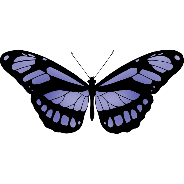 Butterfly15Blue | Free SVG