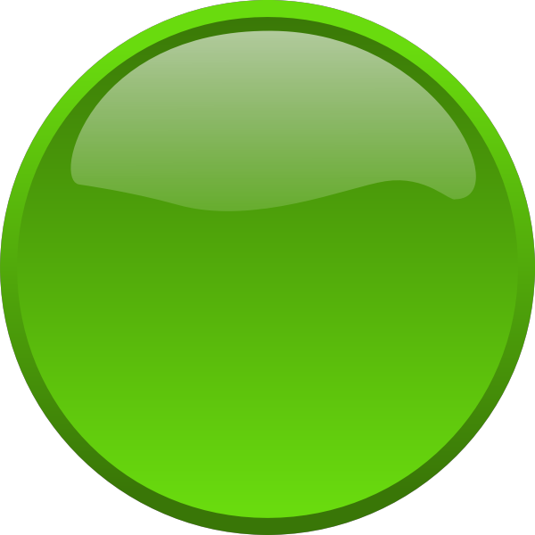 Glossy green button