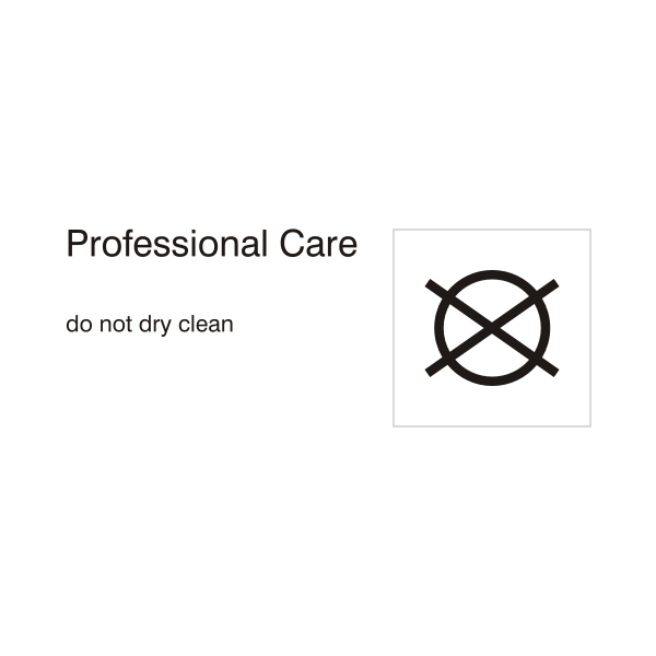 Do Not Dry Clean Symbol Vector At Alexis Dawkins Blog