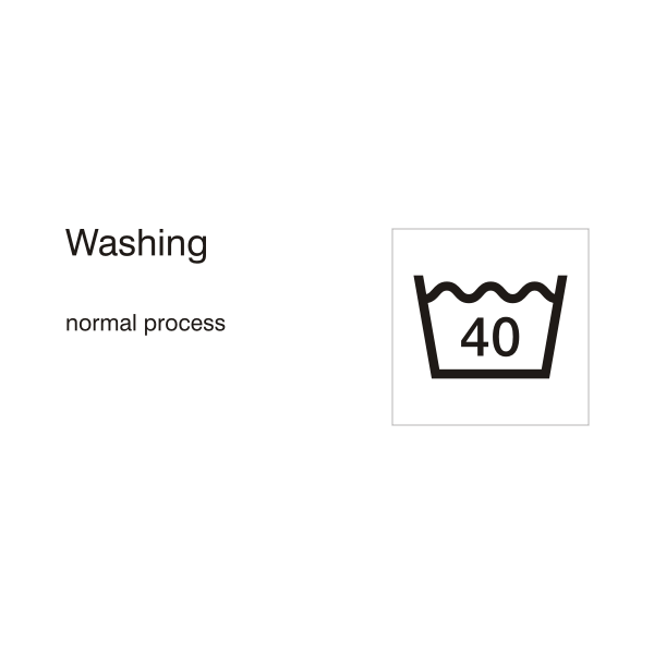 Normal washing process - 40Â° C