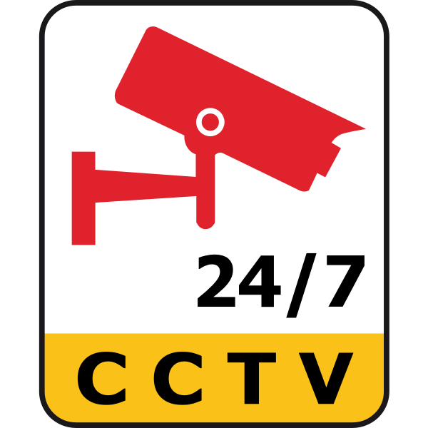 Camera surveillance symbol | Free SVG