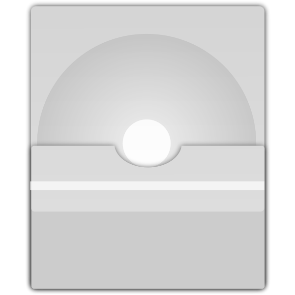 CD case vector clip art