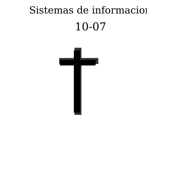 Crucifix vector silhouette