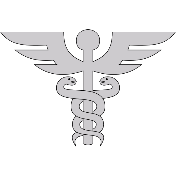 Gray medicine symbol