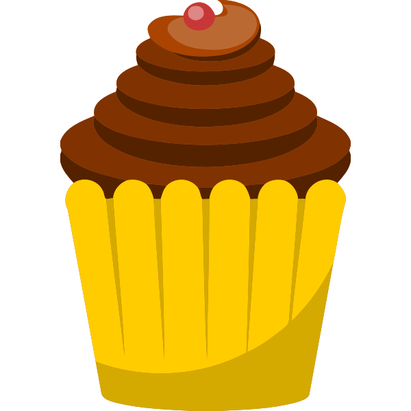 Cherry cupcake image