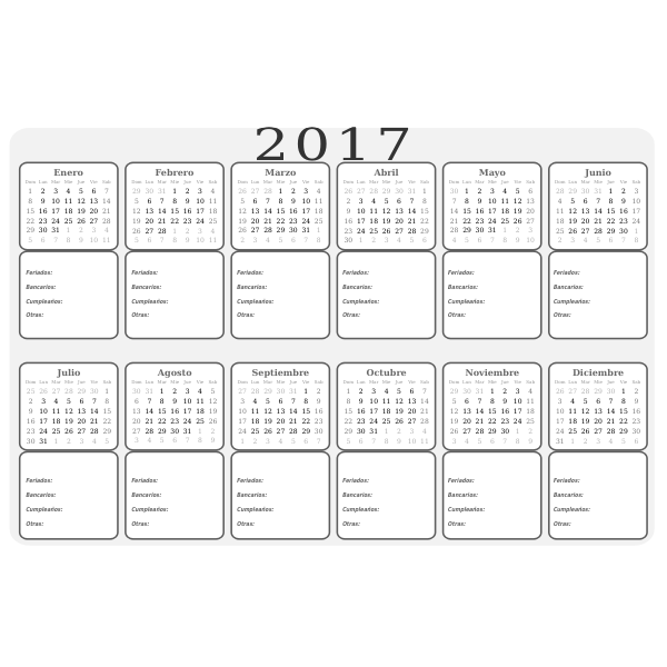 Calendario 2017 4