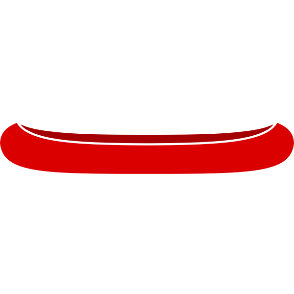Red canoe