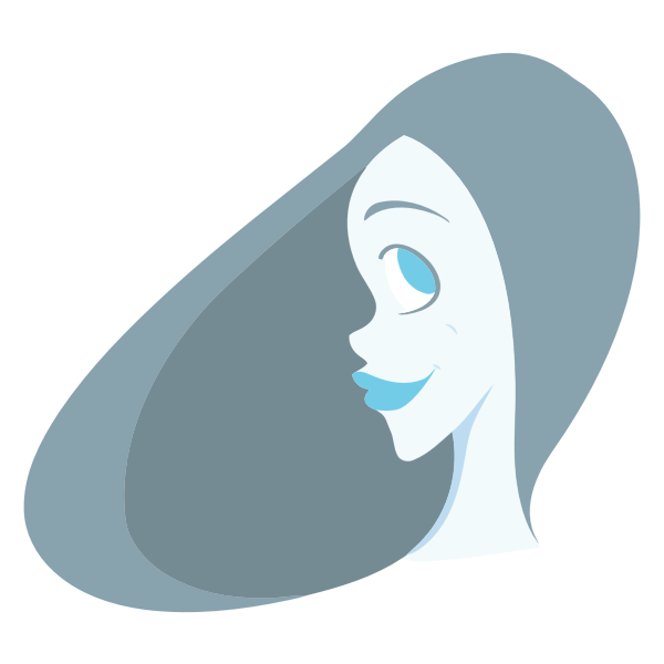 Cartoon Lady Profile