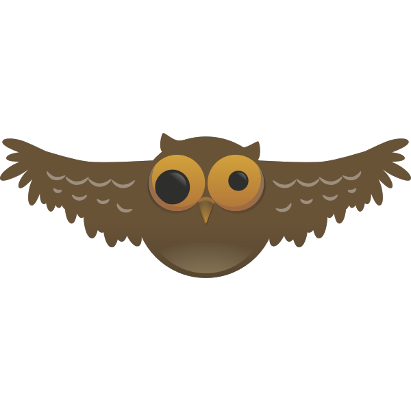 Cartoon Owl Bird | Free SVG