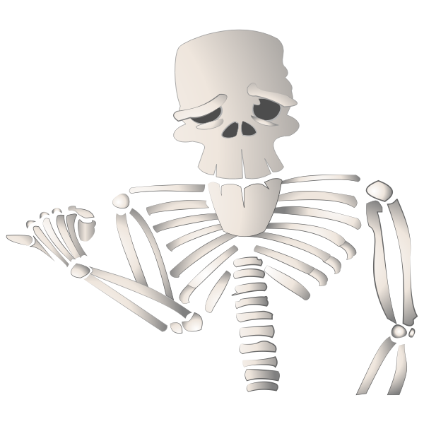 Cartoon Skeleton | Free SVG