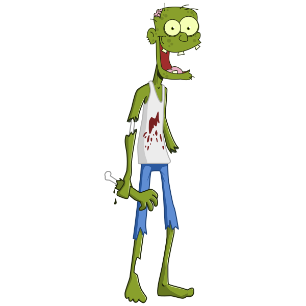 Funny zombie | Free SVG