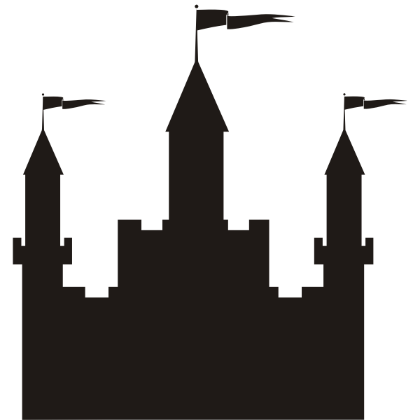 Download Castle Vector Silhouette Free Svg