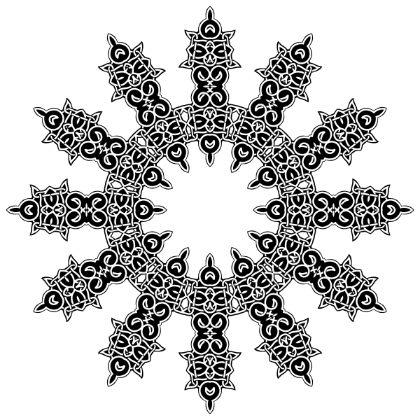 Download Celtic Knot Ornament Derivation 9 | Free SVG