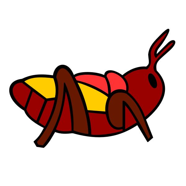 Colorful bug image