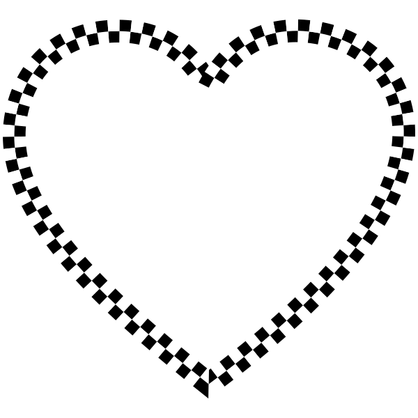 Checkered Heart