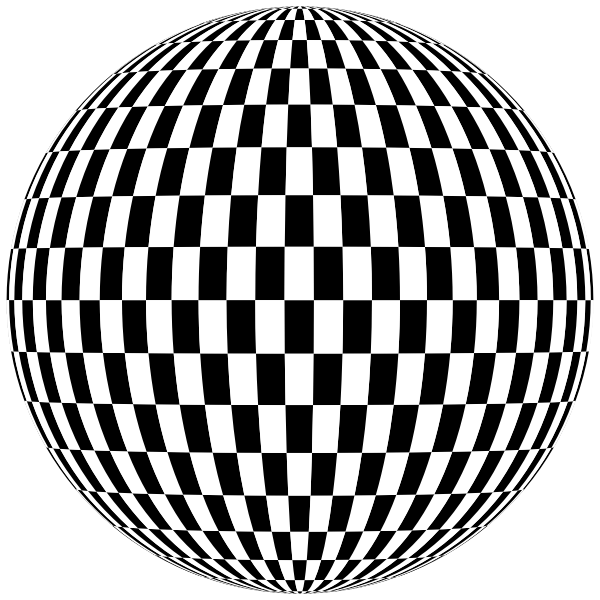 Checkered Sphere