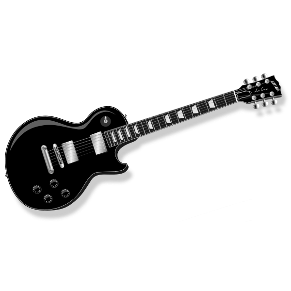 Download Electric guitar vector illustration | Free SVG