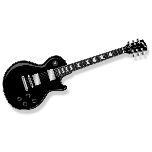 Download Electric Guitar Vector Illustration Free Svg