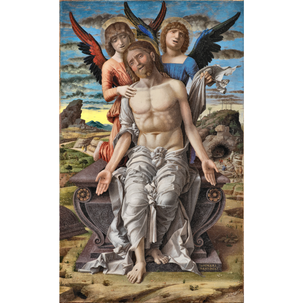 Christ as the Suffering Redeemer by Andrea Mantegna