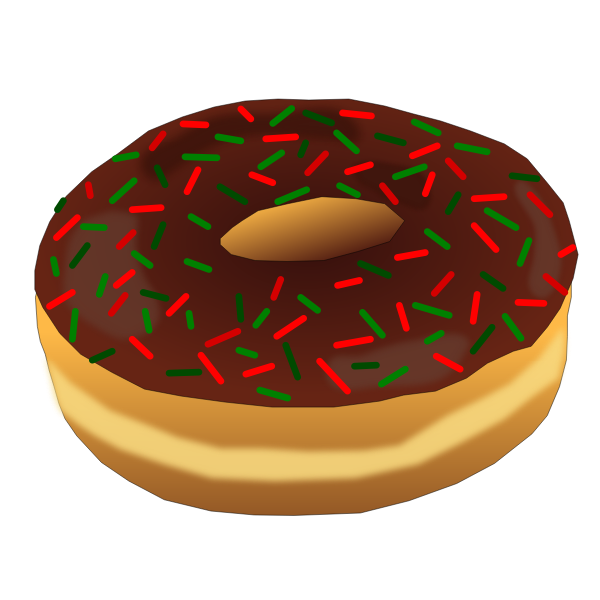 Christmas Donut