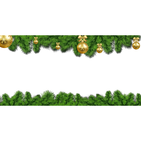 Christmas borders | Free SVG