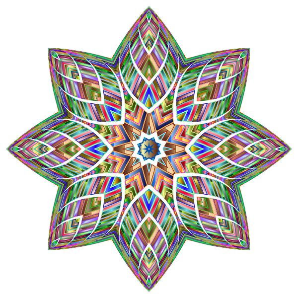 Chromatic Octagonal Ornament
