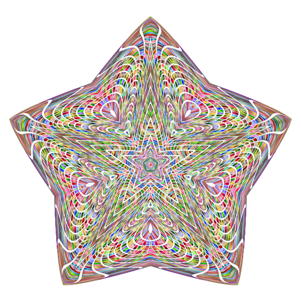 Chromatic Psychedelic Star