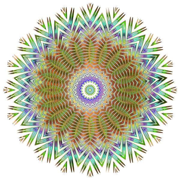 Chromatic Symmetric Mandala 2 No Background